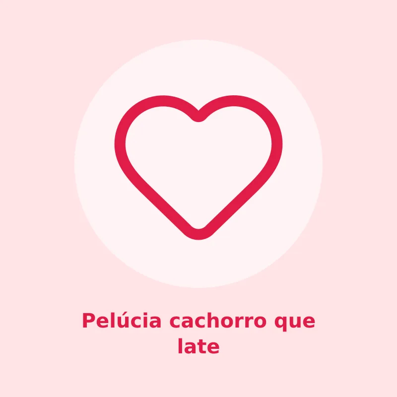 Pelúcia cachorro que late