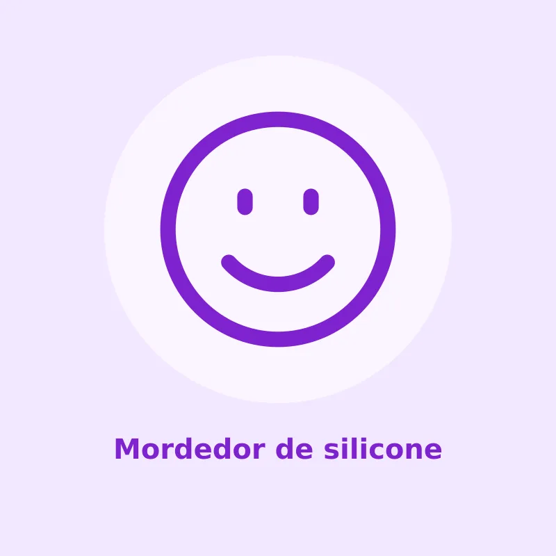 Mordedor de silicone