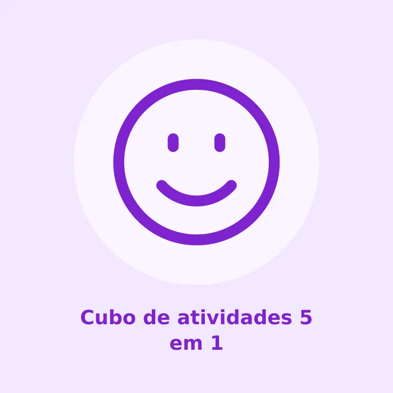 Cubo de atividades 5 em 1