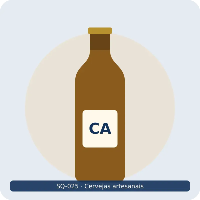 Cerveja artesanal pilsen 500 ml
